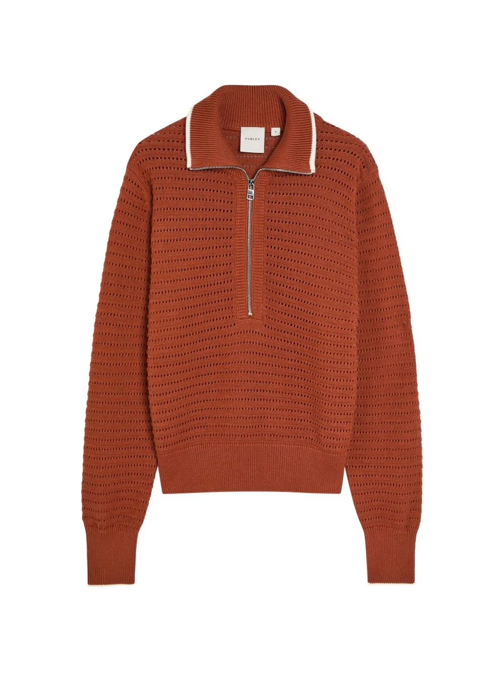 zip collared knitwear - 1