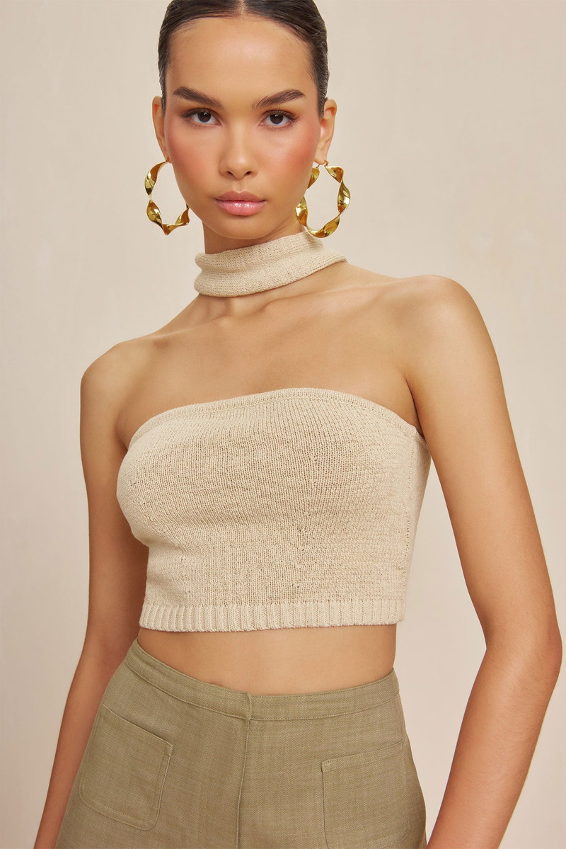 SORINE KNIT TOP - 1