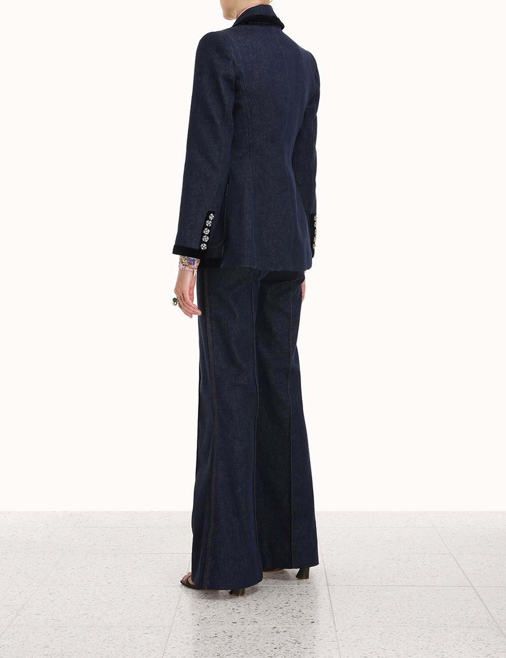 KALEIDOSCOPE DENIM BLAZER - 4