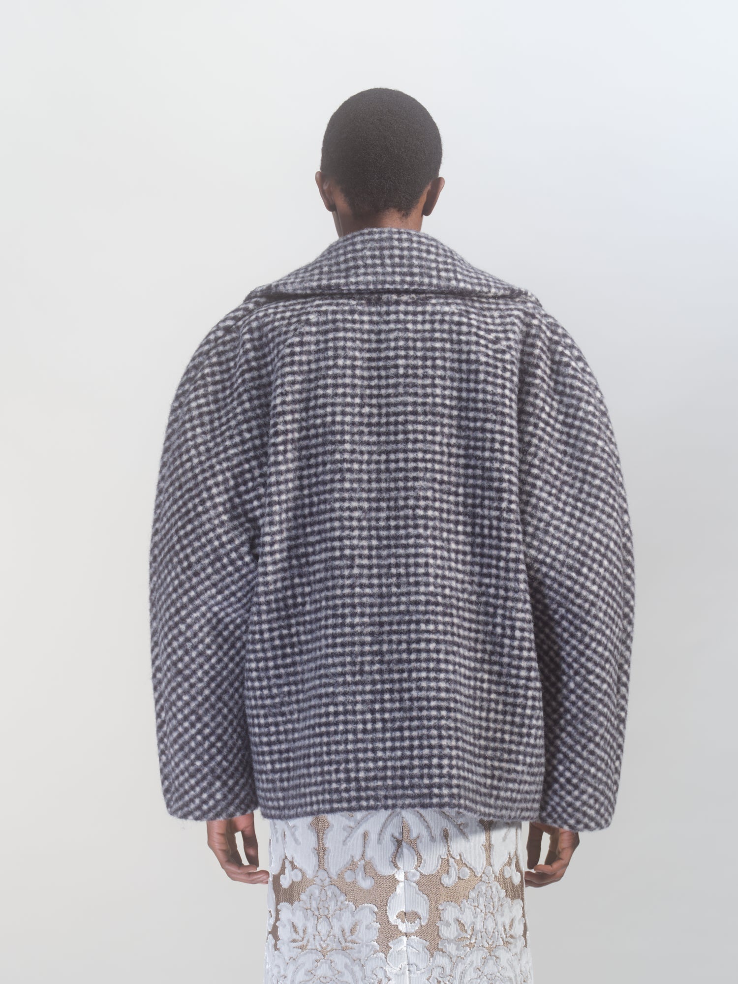 SHORT ROUND COAT - 4