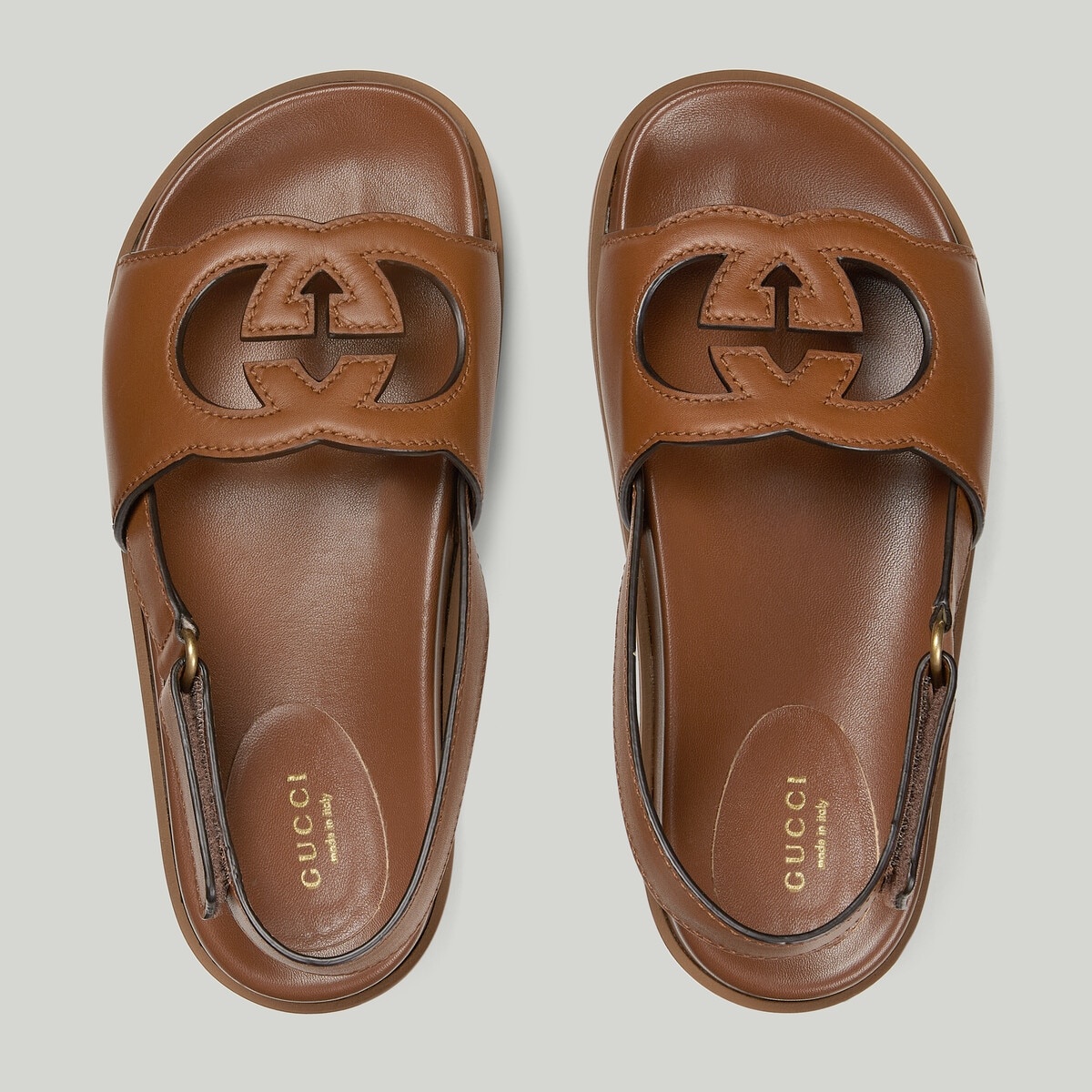 Women's Interlocking G sandal - 5