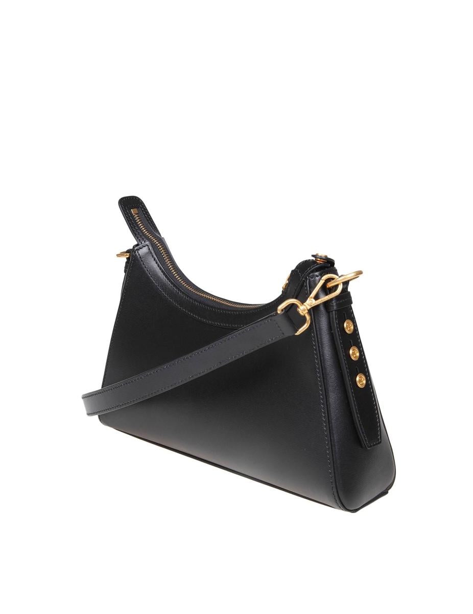 BALMAIN LEATHER SHOULDER BAG - 4