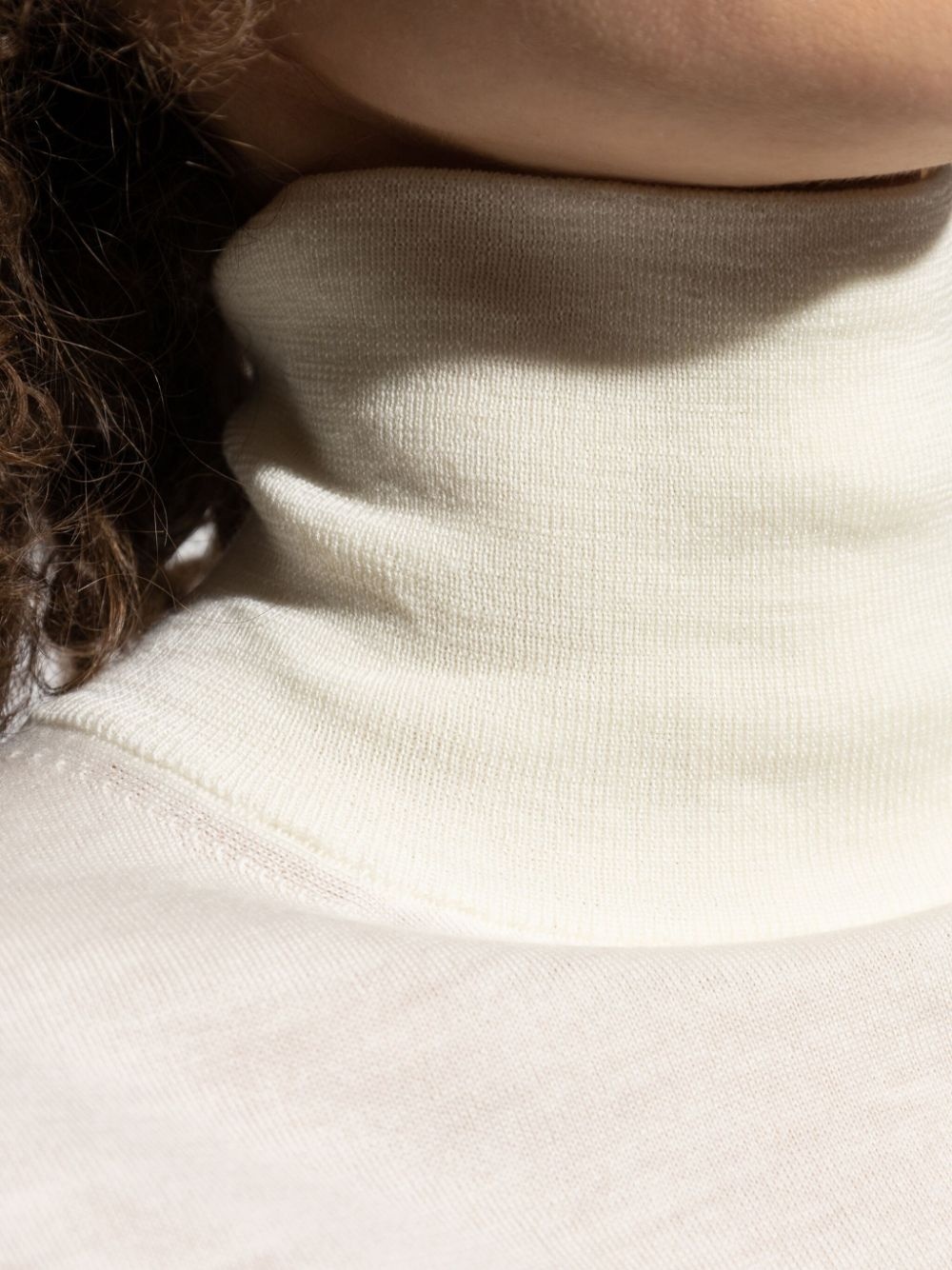 roll-neck knit top - 5