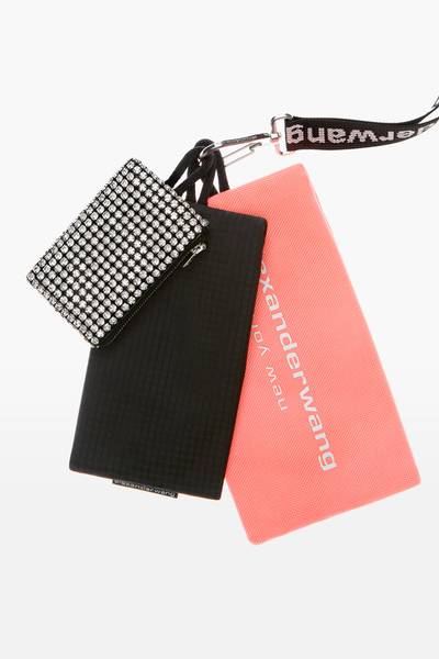 Alexander Wang ELITE CRYSTAL AND NYLON POUCH LANYARD outlook