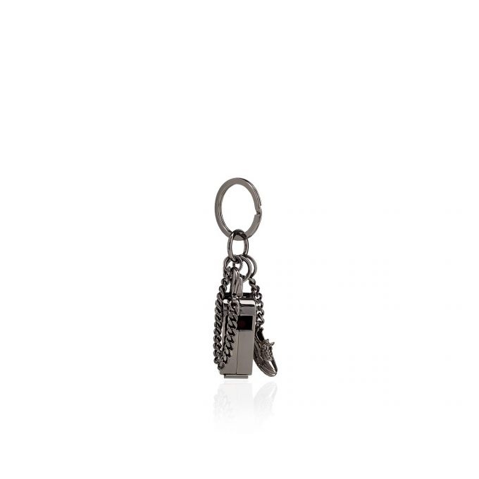 Whistle Keyring GUNMETAL - 2