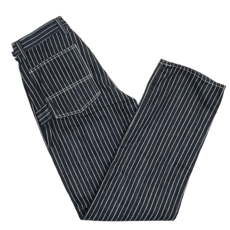 THE FLAT HEAD FN-DP-701 10oz Wabash Denim Double Knee Painter Pant Indigo outlook