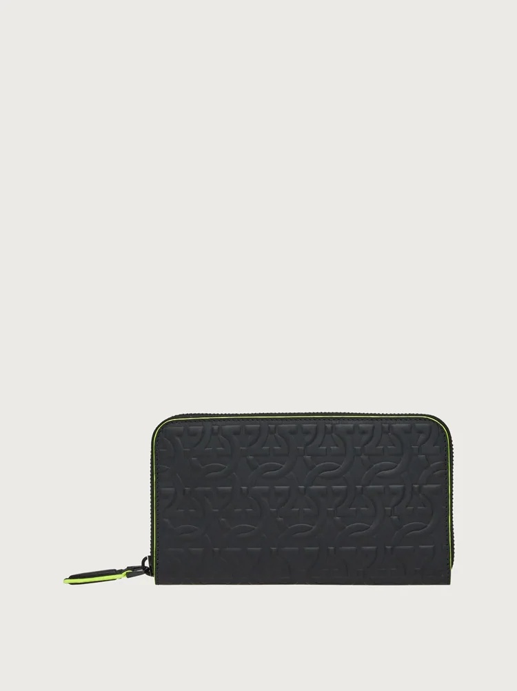 ZIP AROUND GANCINI WALLET - 1