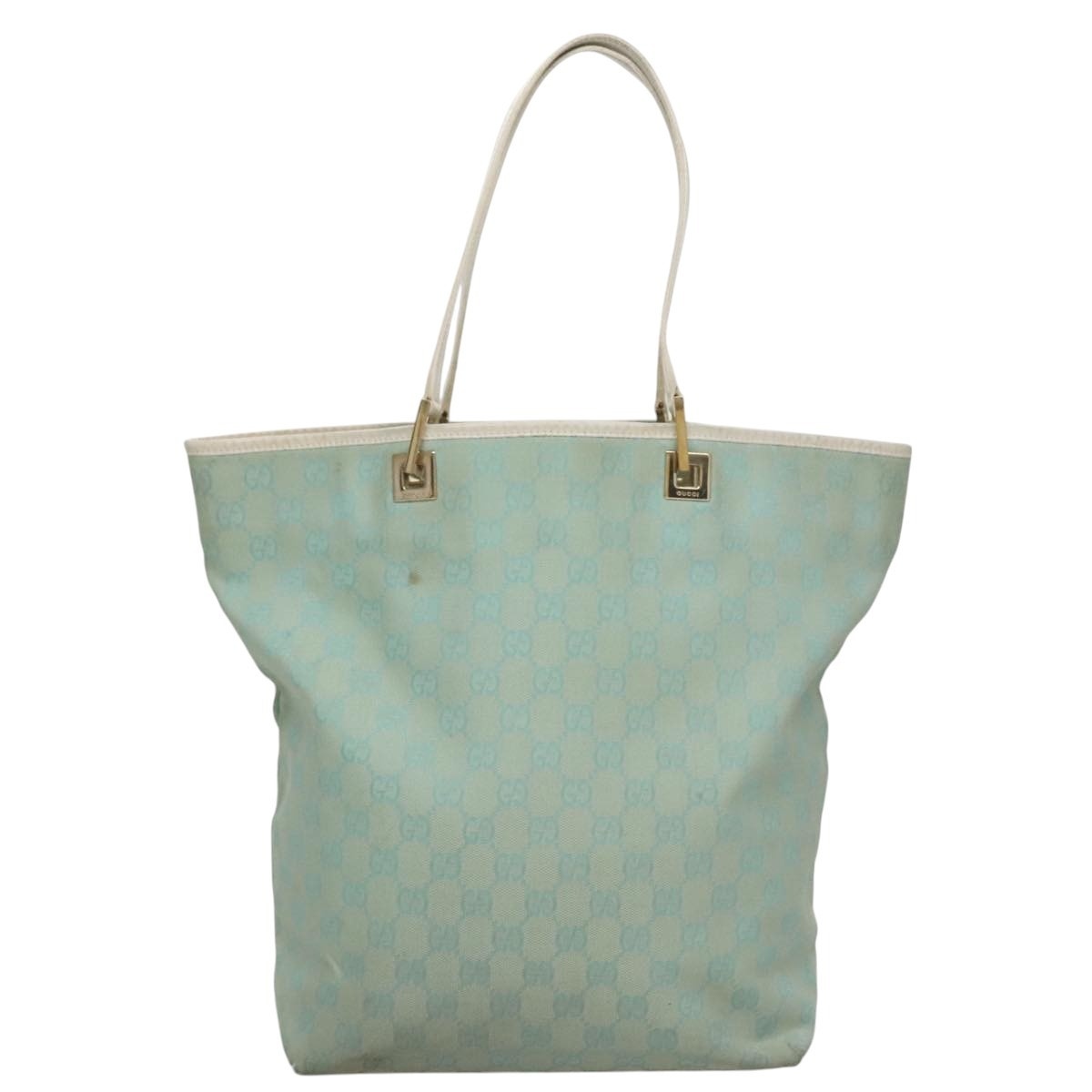GUCCI GG Canvas Tote Bag Peppermint White - 2