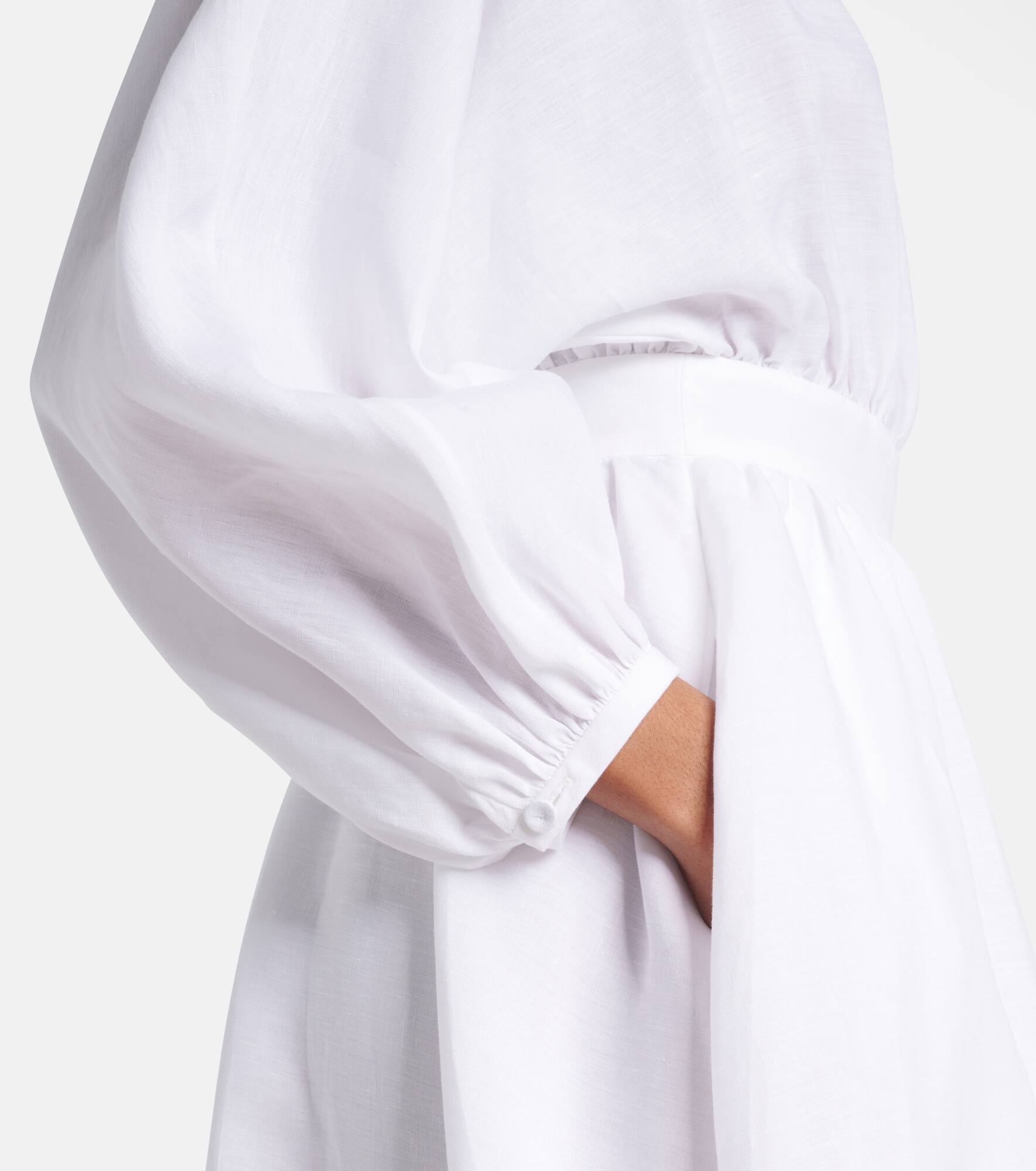 Ahmose linen maxi dress - 5