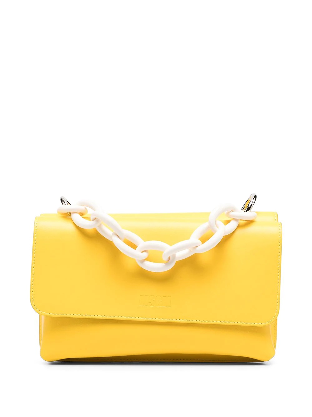 chain-link detail shoulder bag - 1