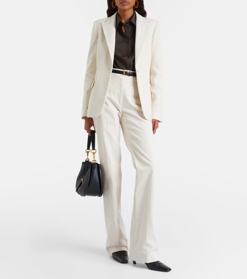 NILI LOTAN Marshal cotton corduroy blazer outlook