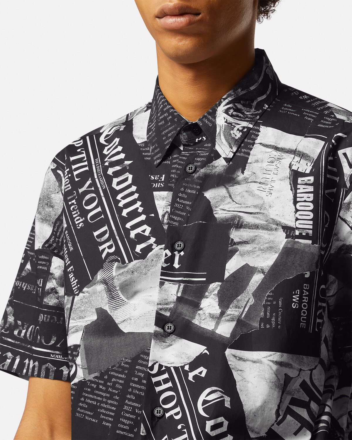 Magazine Short-Sleeved Shirt - 3