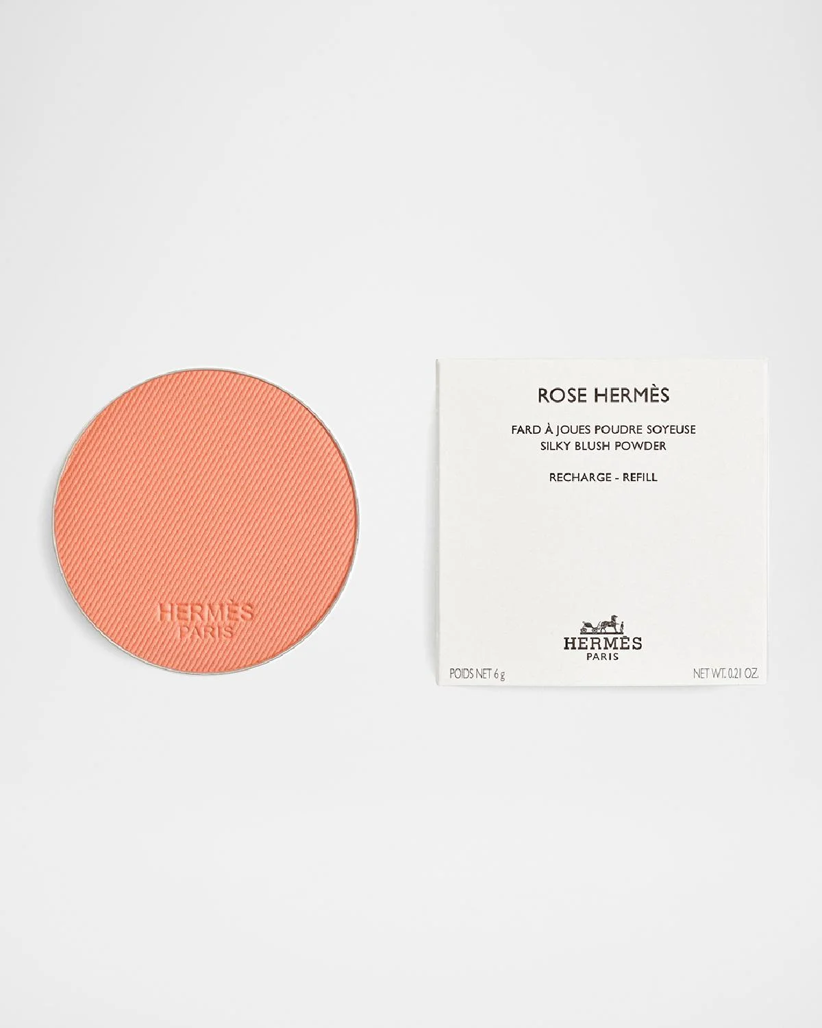 Rose Hermes Silky Blush Powder Refill - 1