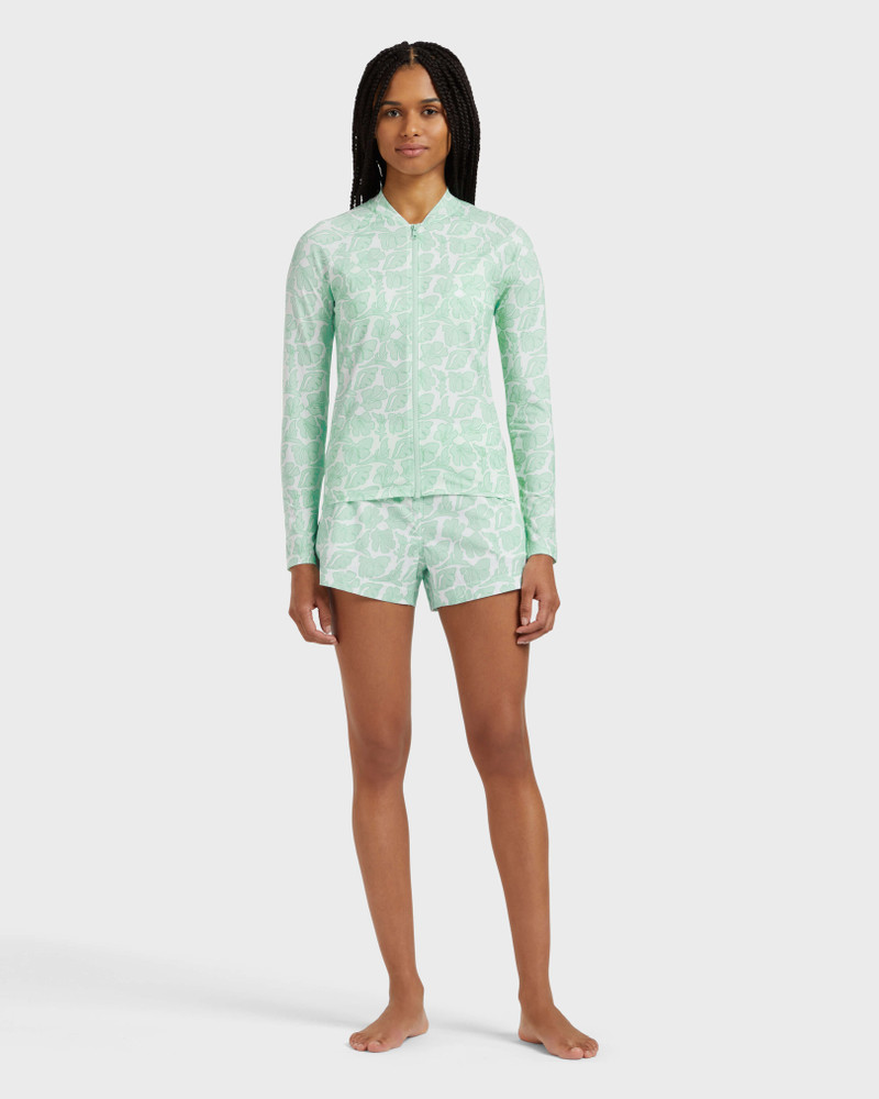 Vilebrequin WOMEN ZIPPED LONG SLEEVES RASHGUARD SEASHELLS outlook