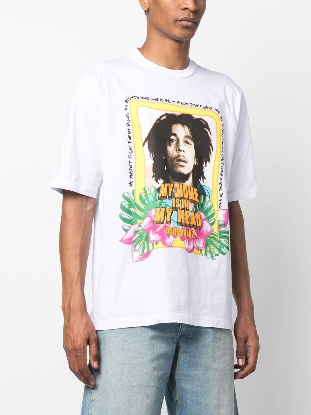 graphic-print short-sleeved T-shirt - 3
