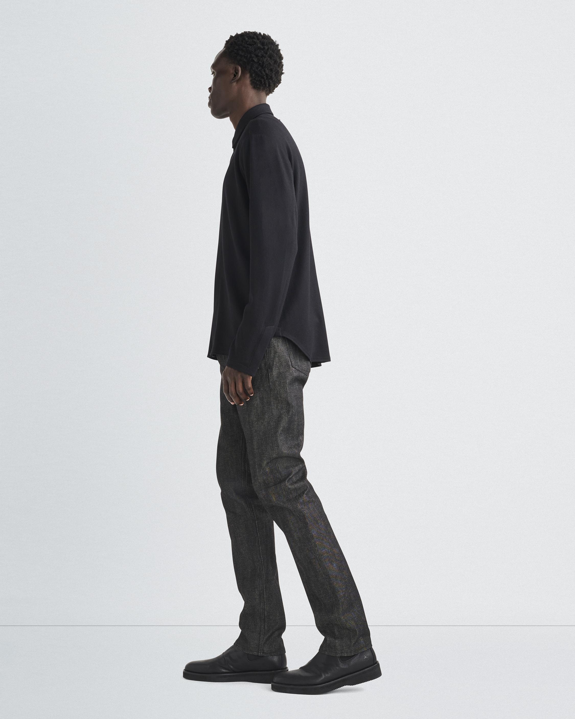 Japanese Wool Precision Shirt
Relaxed Fit Button Down - 4