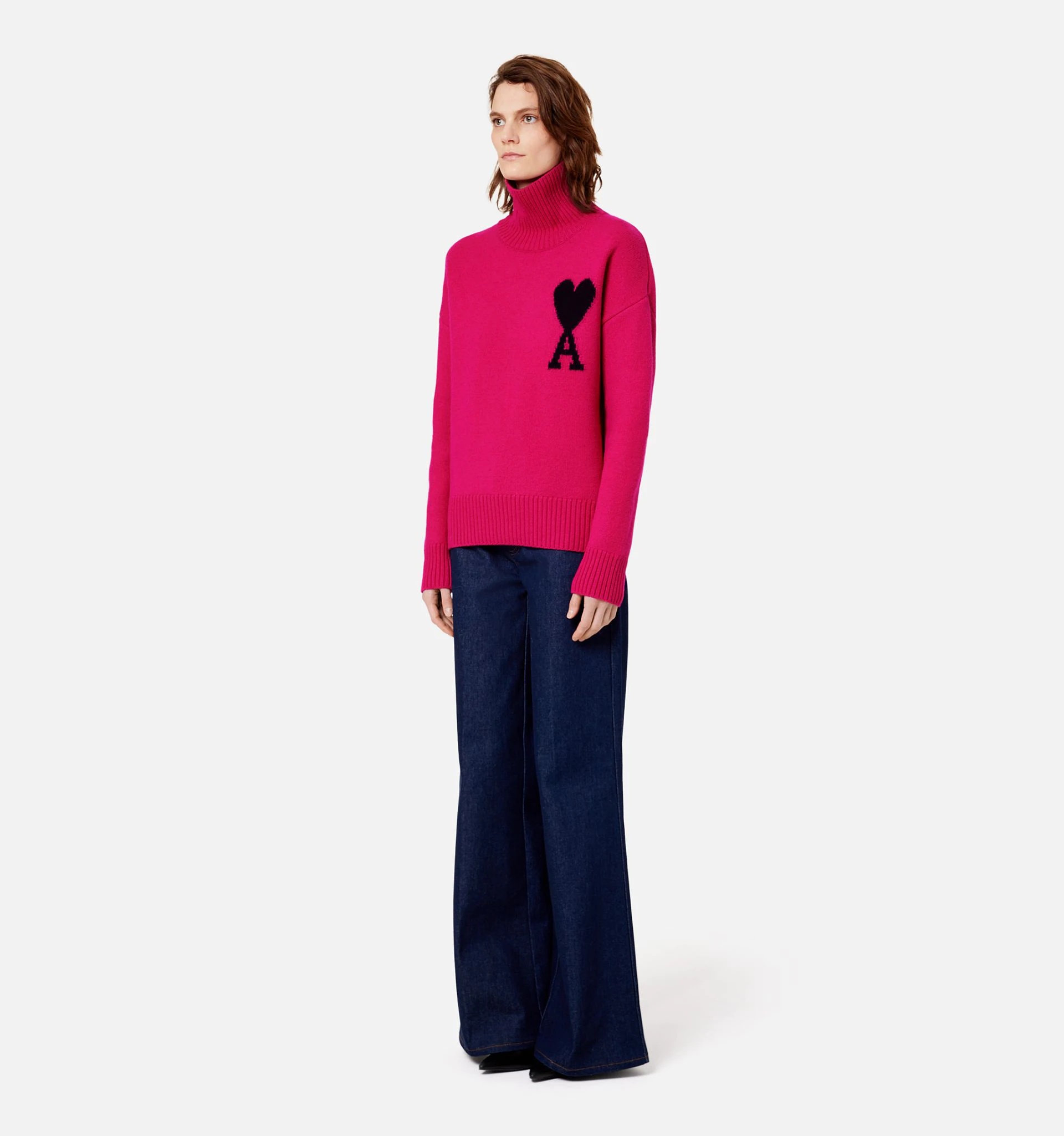 Ami de Coeur roll-neck jumper - 4