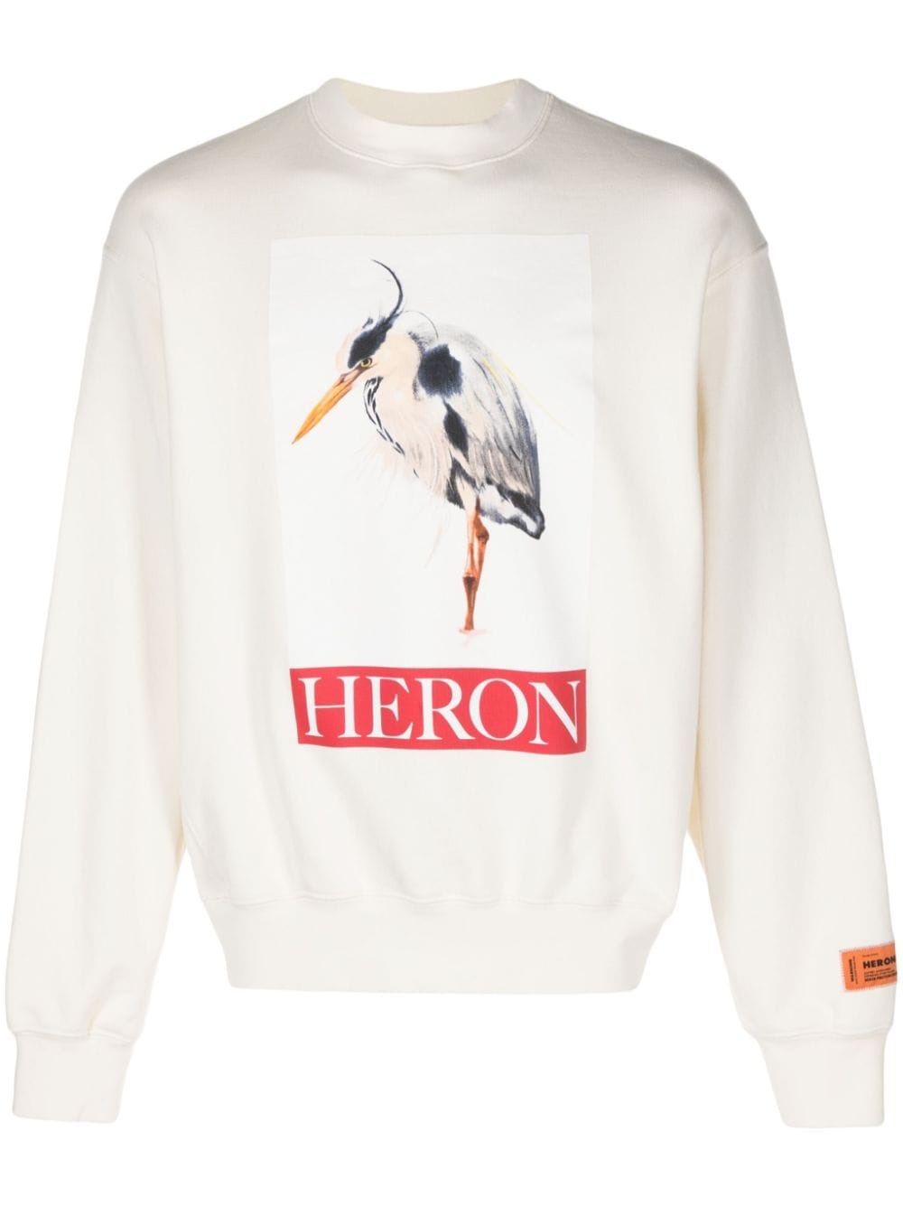 Heron Bird Painted sweatshirt - 1