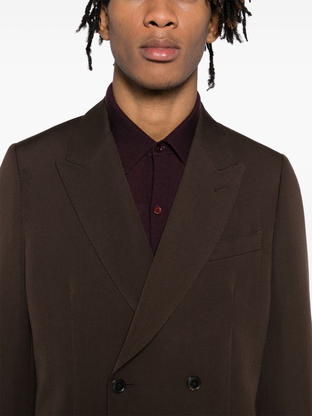 double-breasted blazer - 5