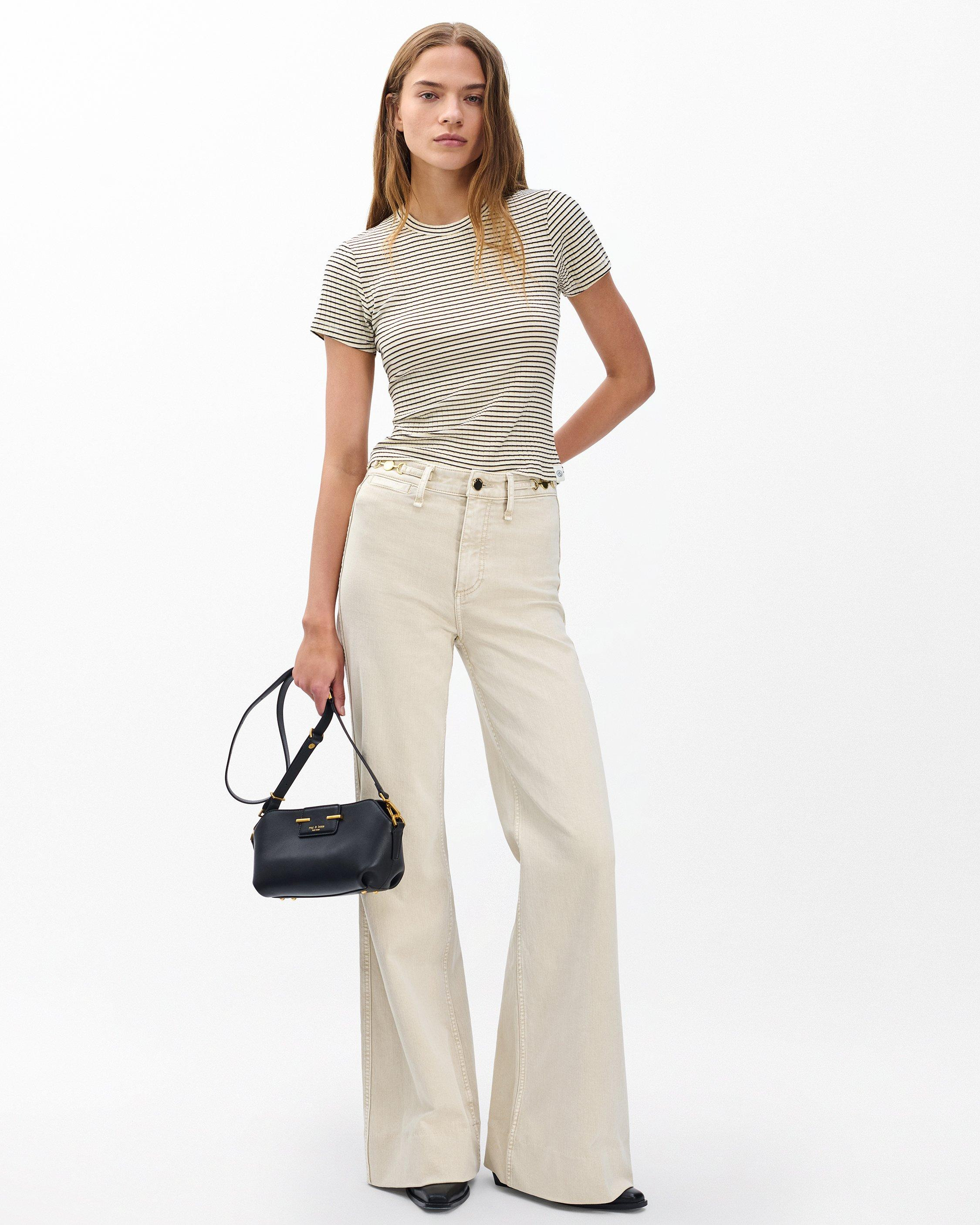 Skylar Wide-Leg Jeans
Vintage Stretch in Sandstone - 2