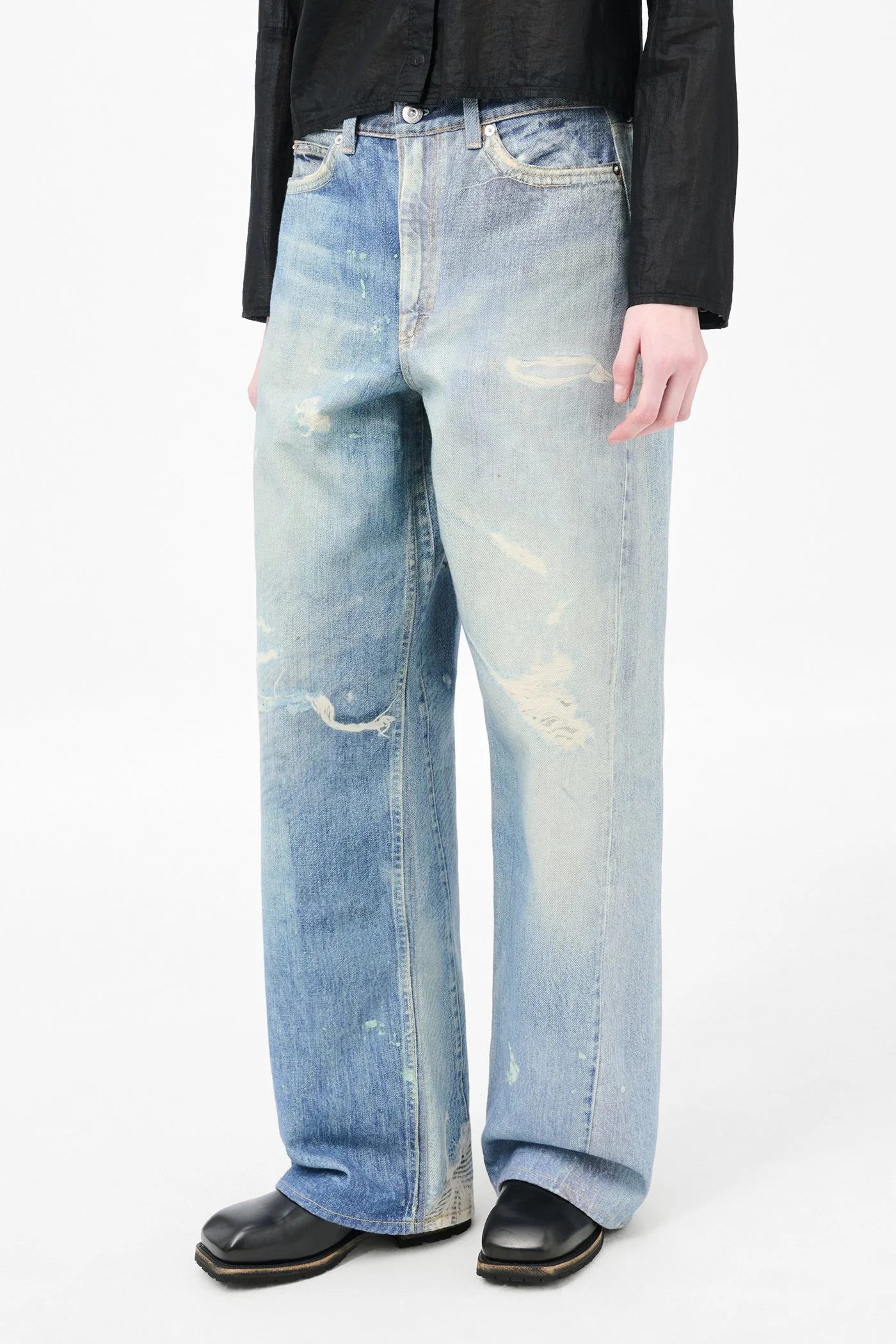 Our Legacy Full Cut Digital Denim Print | REVERSIBLE