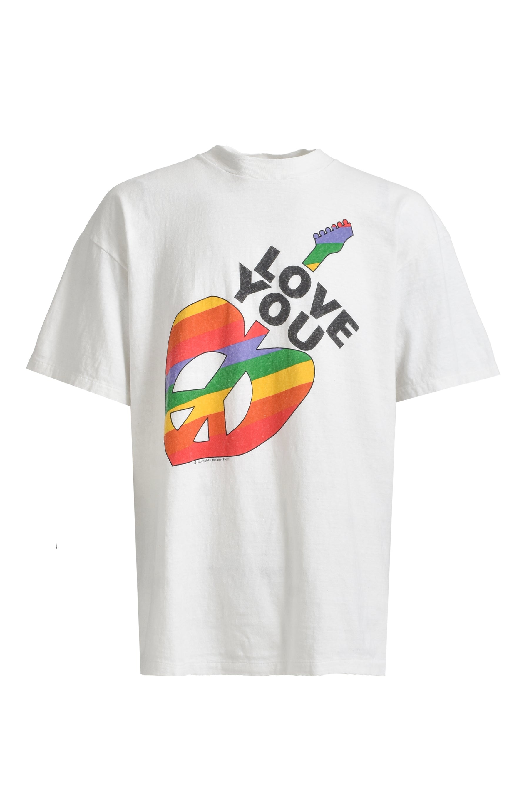 READYMADE S/S T-SHIRT PEACE WHT グラフィックTシャツ ホワイト Readymade S/S T-SHIRT PEACE / WHT | REVERSIBLE