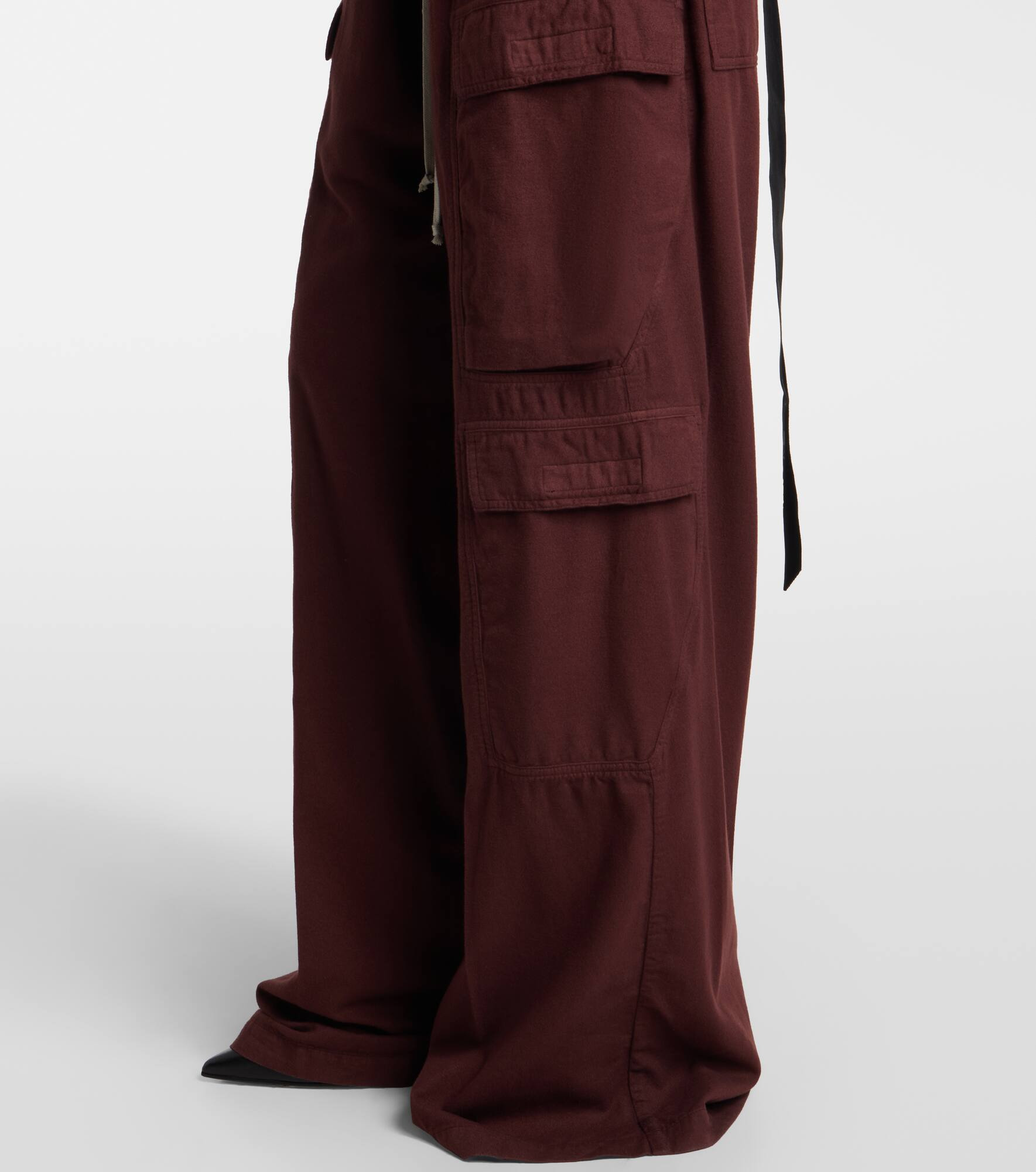 DRKSHDW Jumbo Bela cotton flannel cargo pants - 5