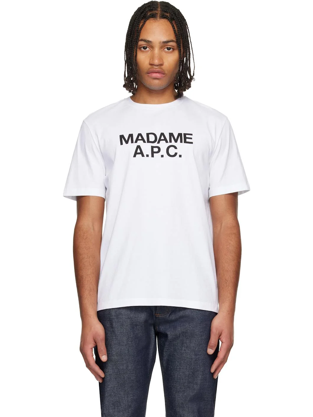 White 'Madame' T-shirt - 1