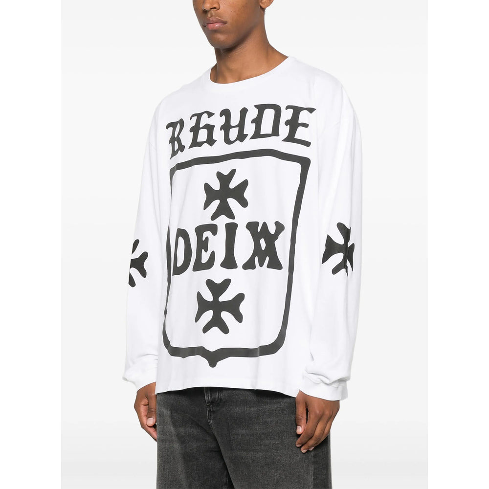 Rhude White Sweaters & Knitwear - Sweatshirts Men - 5