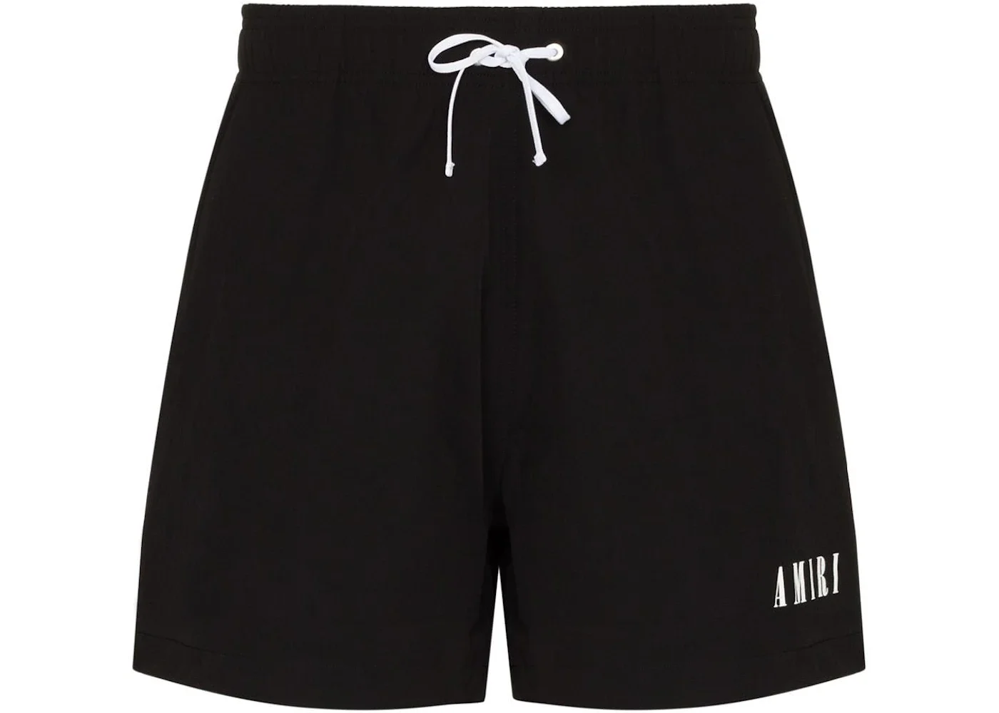 AMIRI Logo Swim Shorts Black - 1