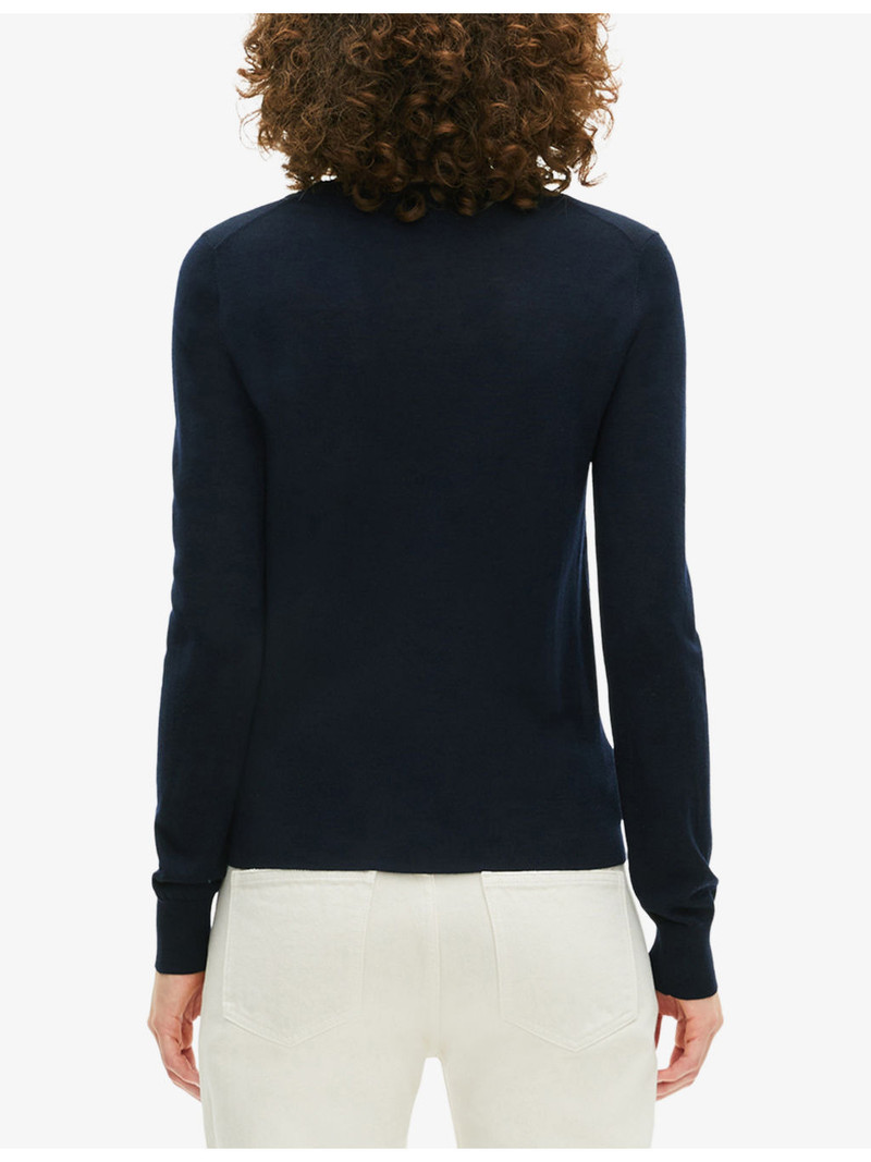Round-Neck Wool Knitted Jumper 4