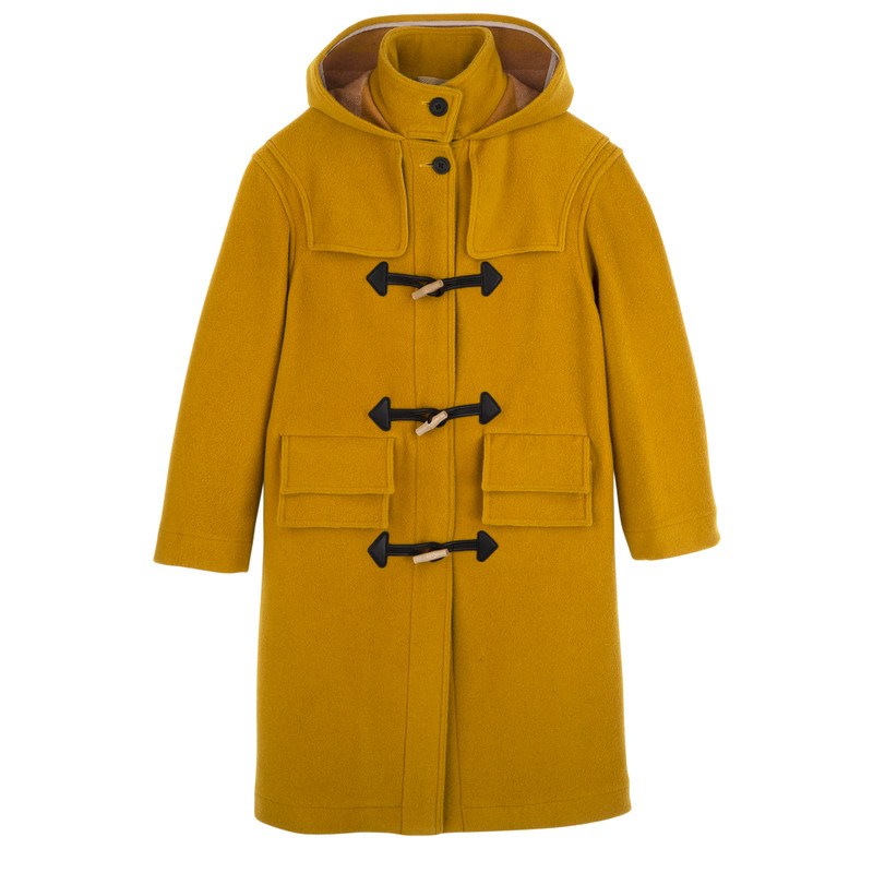 Duffle Coat Nutmeg - Double-faced wool cloth 1