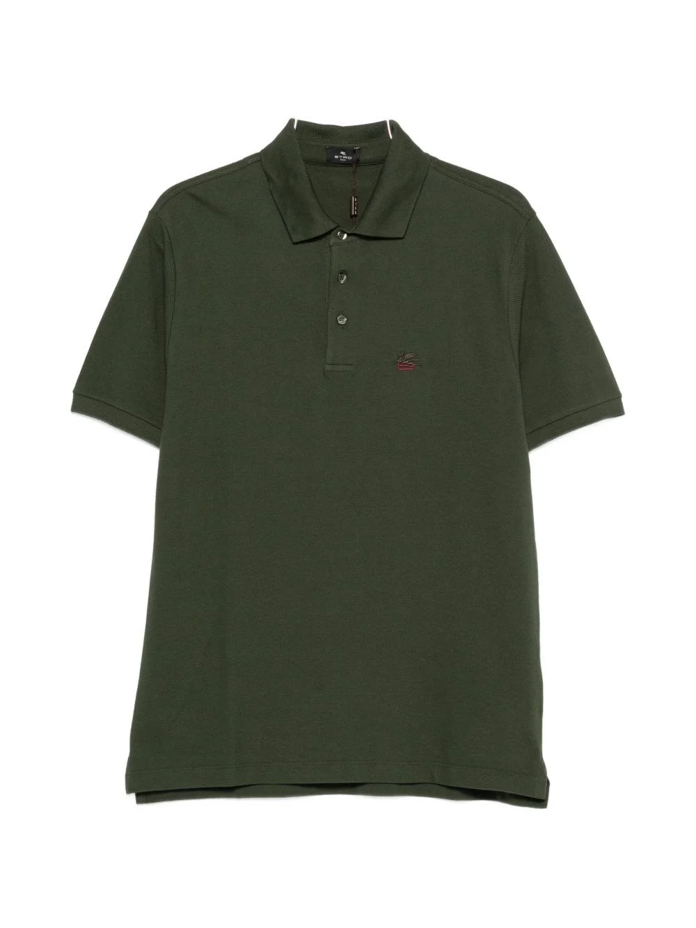 Logo cotton polo shirt - 1