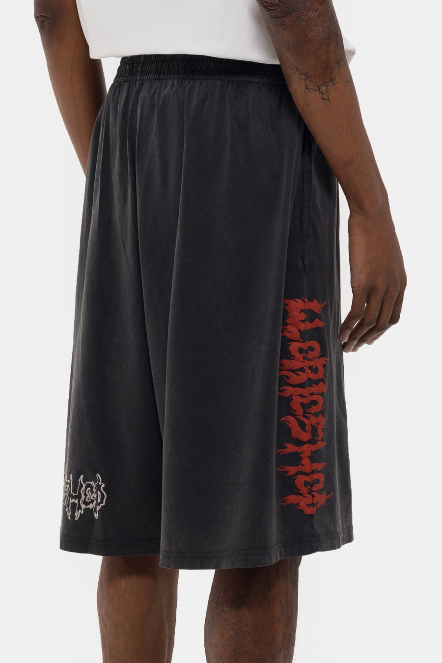 Telepresence Comfort Short in Faded Black - 5