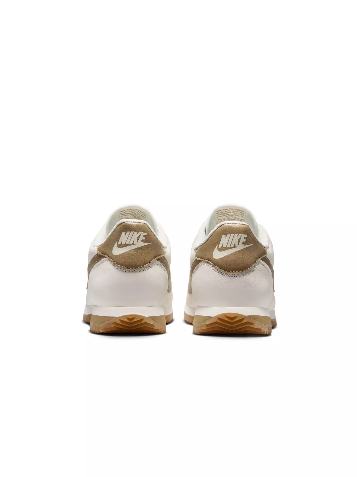 Cortez Leather "Sail/Parachute Beige/Gum Yellow" Men's Shoe - 7