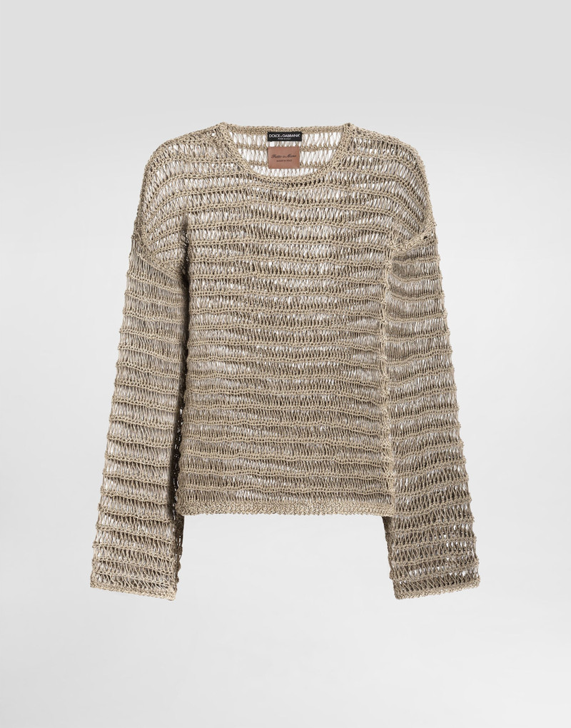 Cotton-linen pullover 1