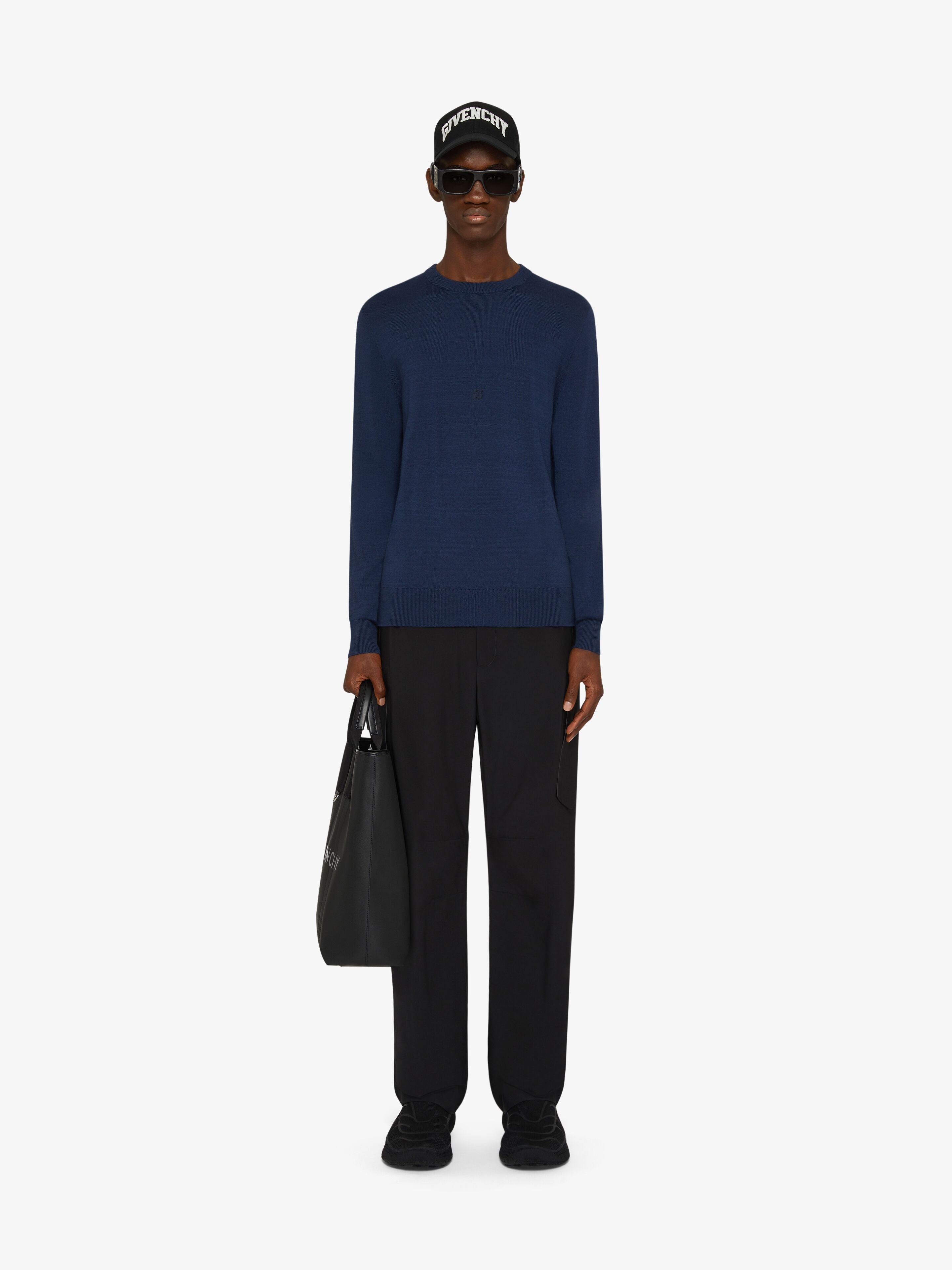 SWEATER IN WOOL WITH 4G EMBROIDERY - 2