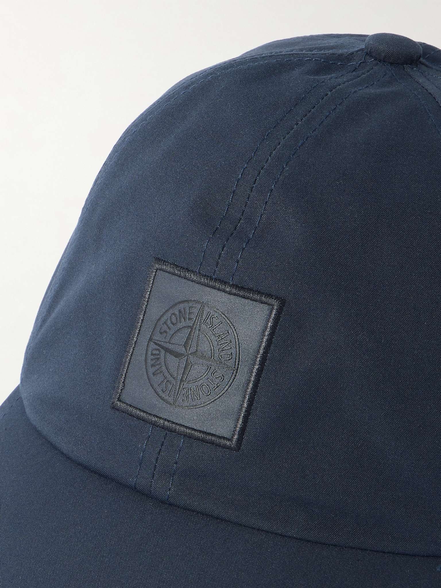 Ghost Logo-Appliquéd Organic Cotton-Canvas Cap - 3