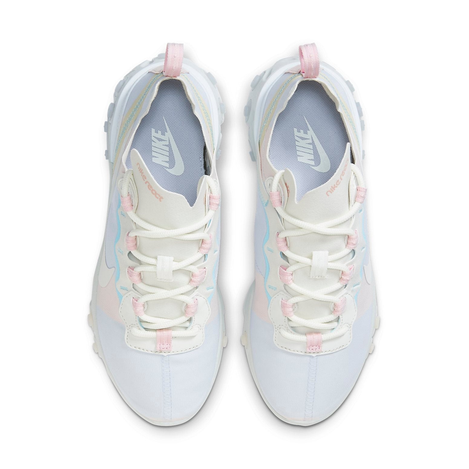 Nike (WMNS) Nike React Element 55 Light Blue Pink DB5926-011