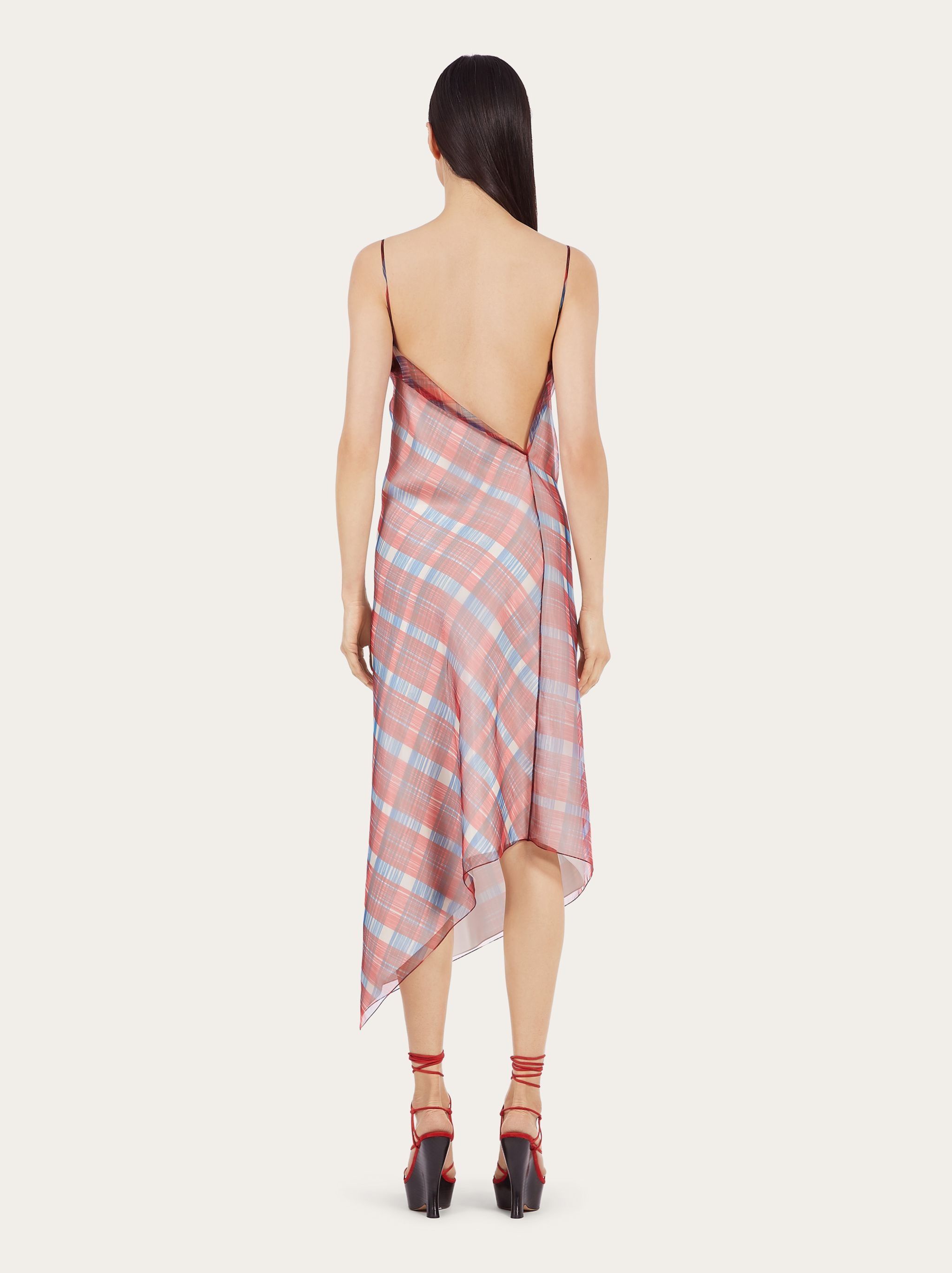 Asymmetric organza dress - 3