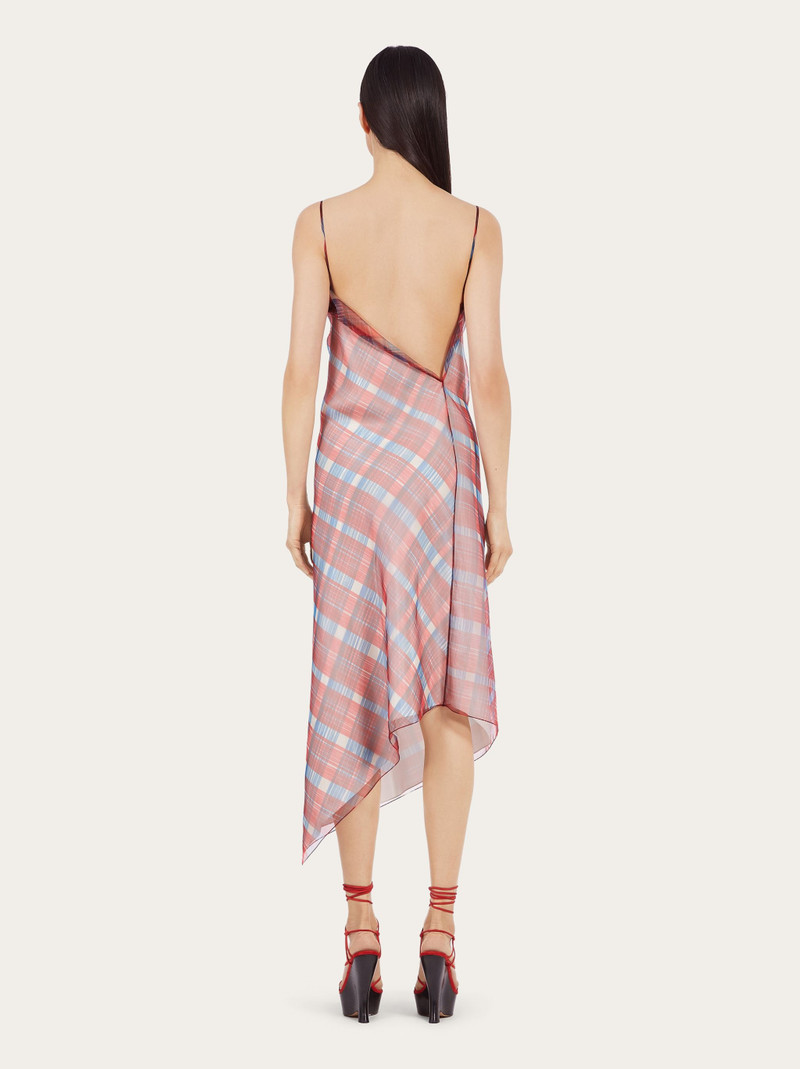 Asymmetric organza dress 3