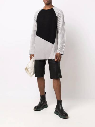 A-COLD-WALL* colour-block jumper outlook