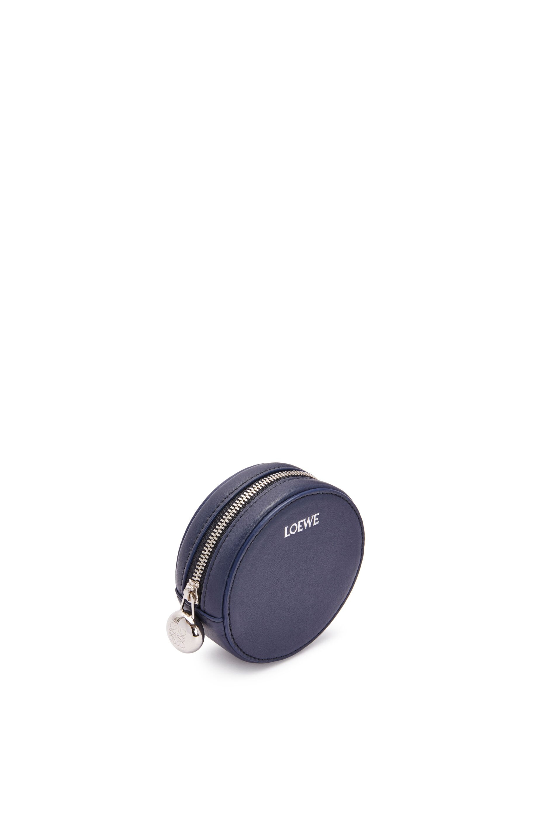 Pebble cookie key holder in shiny nappa calfskin - 3