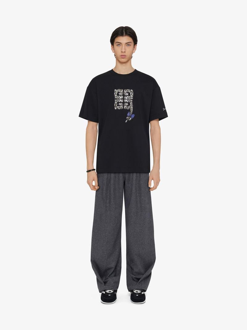 Givenchy T-SHIRT IN COTTON WITH 4G BRAID PRINT outlook