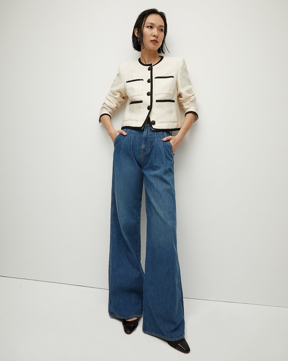 DARLA JACQUARD JACKET - 4
