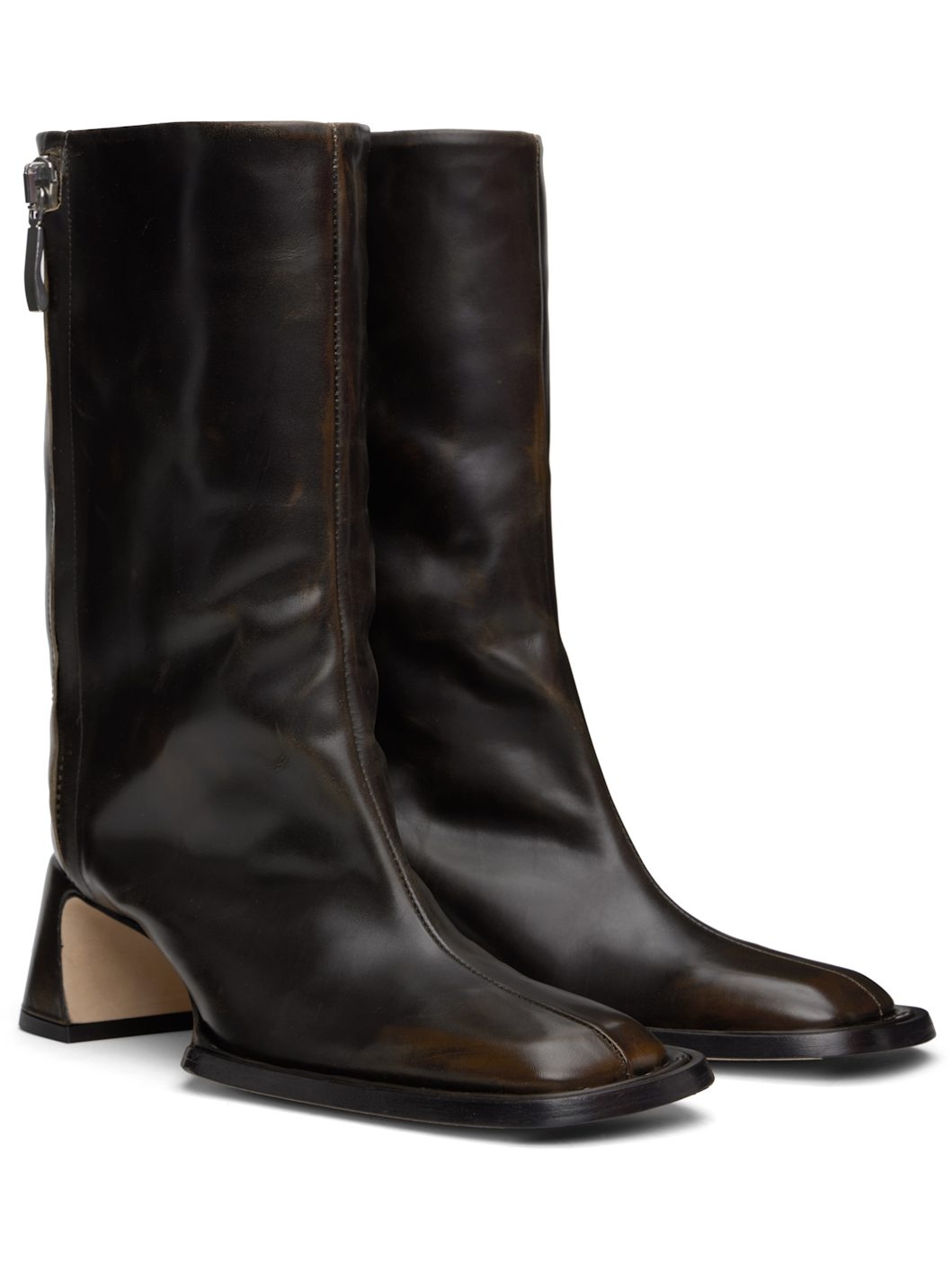 Brown Raleigh Boots - 4