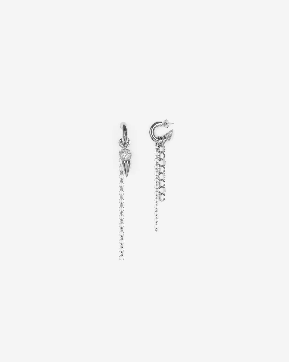 SILVER EARRINGS - 1