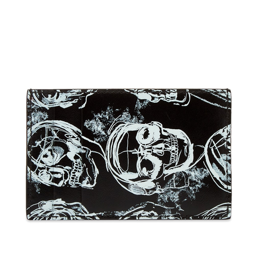 Alexander McQueen Skull Print Card Holder - 2