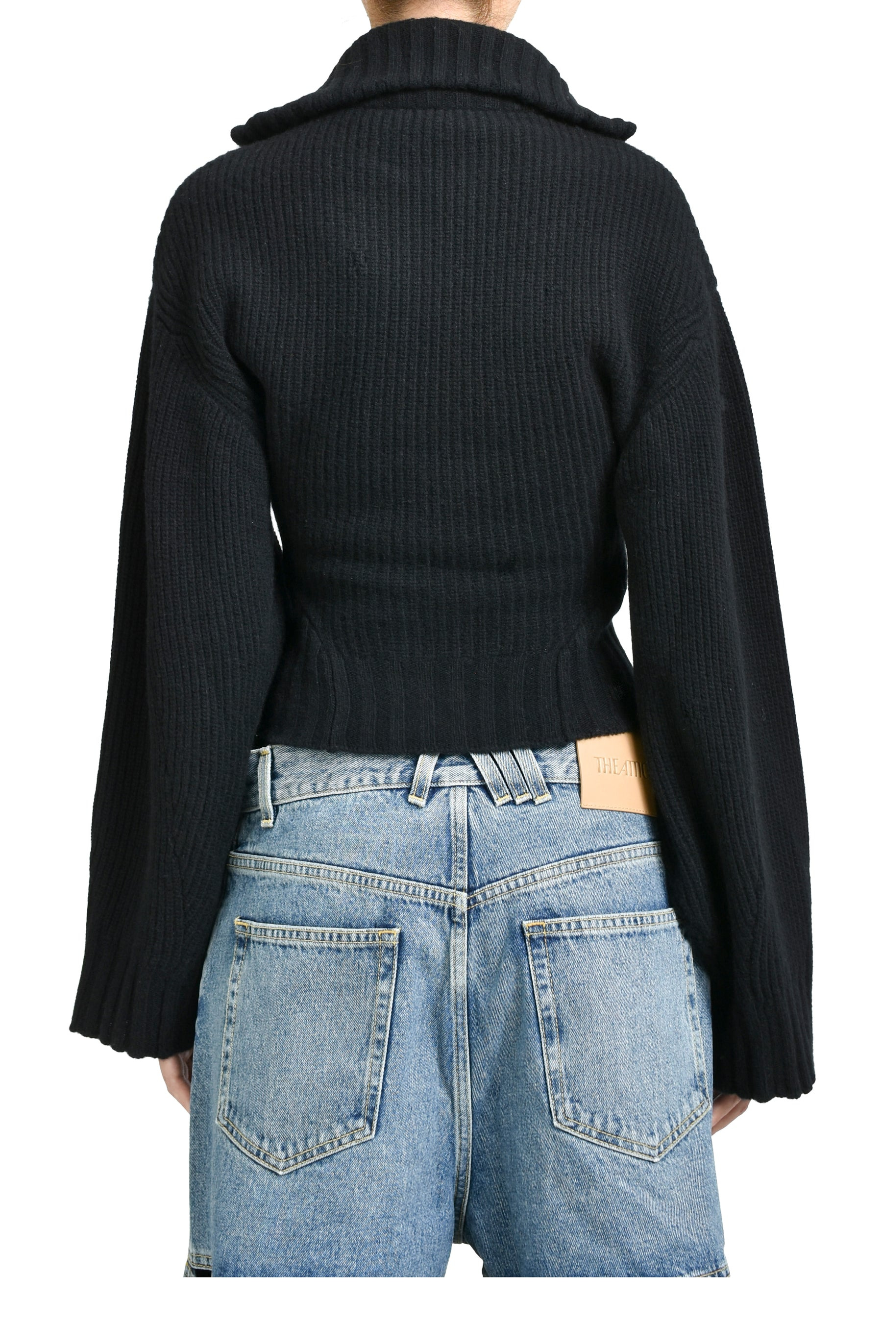 CARDIGAN / BLK - 2