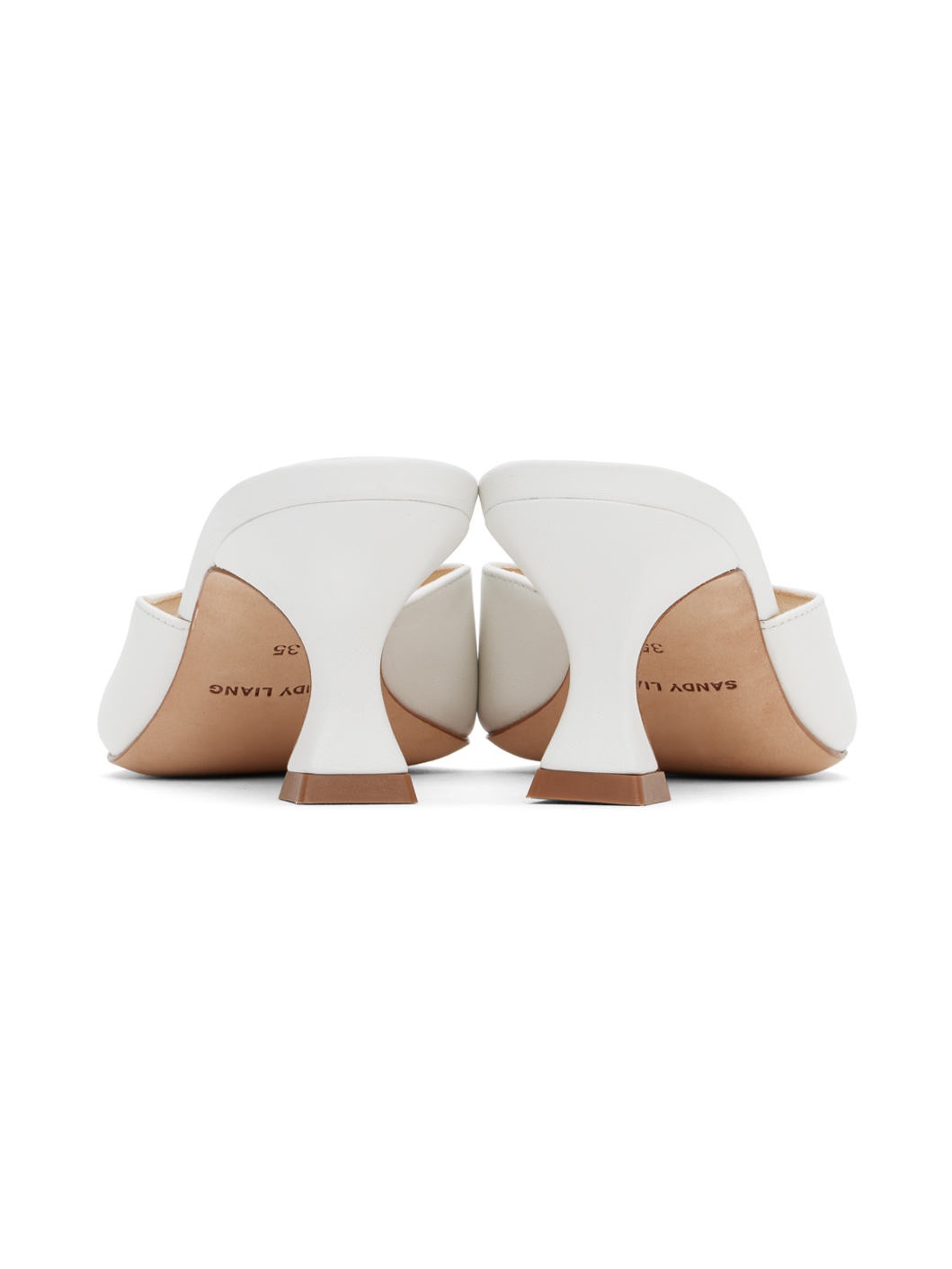 SSENSE Exclusive White Thong 60 Mules - 2